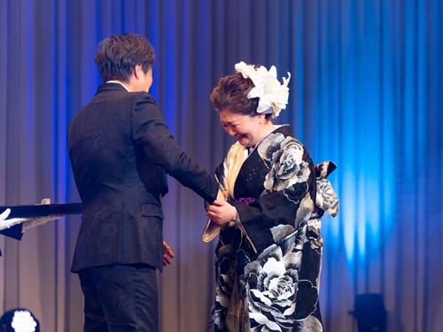 最高タイトルであるブルーダイヤモンドの表彰式